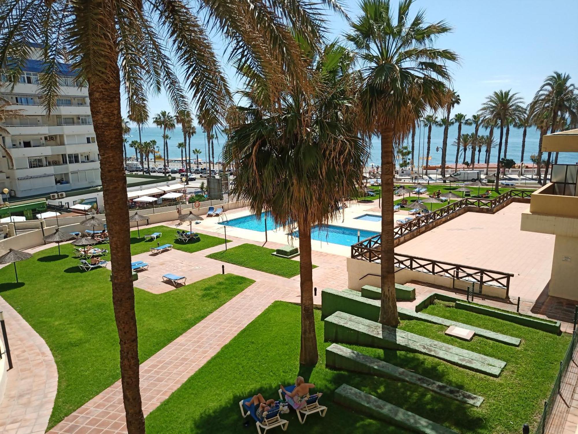 1 Paradise Of Benalmadena Costa Residencial Aloha Playa Vistas Al Mar, Front Beach Mini Duplex Exterior photo